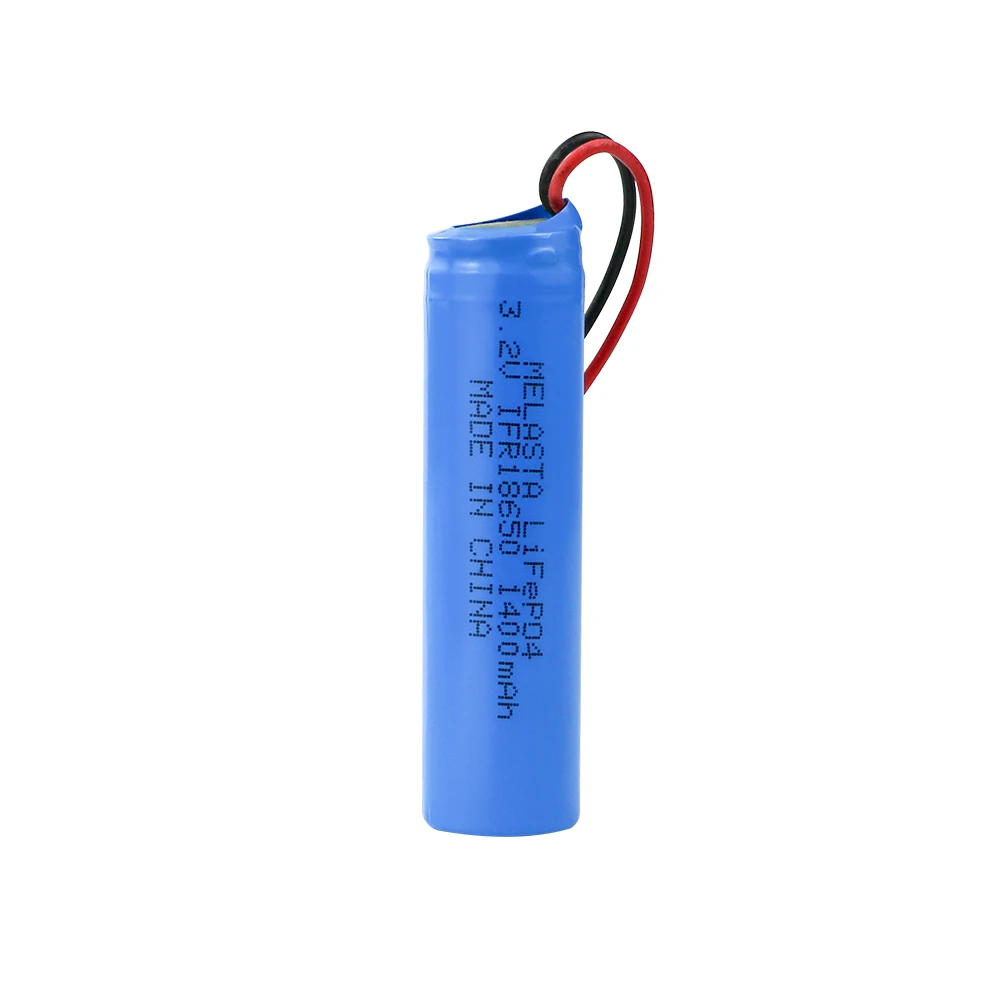 AA 3.2v 600mah Lifepo4 Solar Battery IFR14500 Rechargeable Li Ion Battery For Safety Alarm Systems