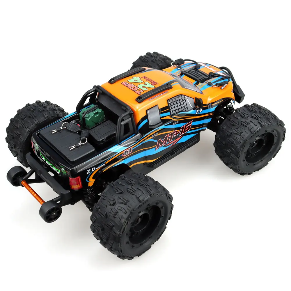 HOSHI ZD гоночный MT-16 4WD RC автомобиль 1/16 монстр грузовик Бесщеточный 3S 80 км/ч 2 4 г бесщеточный пульт дистанционного управления внедорожный игрушки