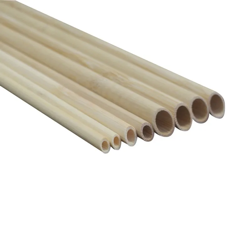 Biodegradable 100% Compostabel Organic Bamboo Straws Reusable