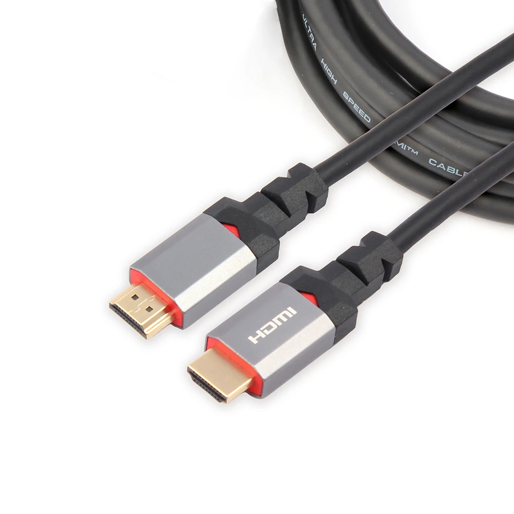 Горячая продажа HD видео плеер HDMI 3D проектор видео кабель 4K разрешение кабель 2 м HDMI кабель
