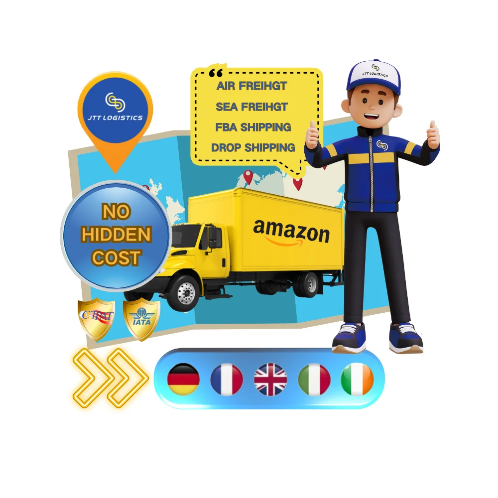 Logistic Companies With Air Express Door To Door Agent Dropshipping Service From China To Europe UK France Germany Italy Spain