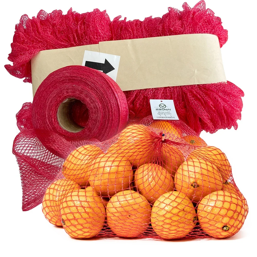 Reusable Mesh Nylon Netting with Loop-Style Closures 24 Inch Net Produce Grocery Toys Fruits Vegetables in Roll