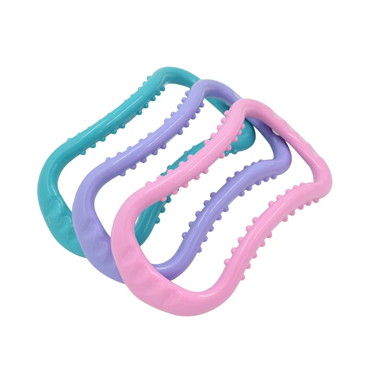 Factory sale various widely used pink blue green yoga ring