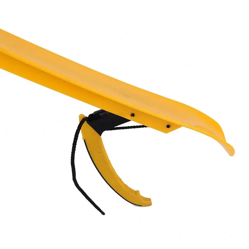 Multifunction aluminum reacher grabber pick up hand tool for elderly