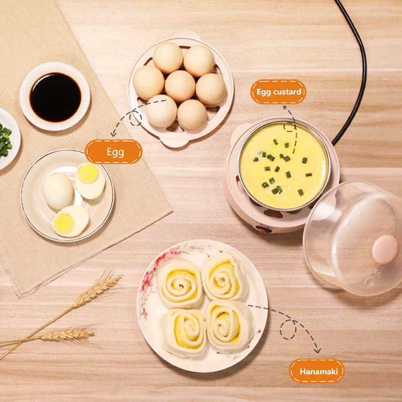 Large Capacity  Portable Commercial Automatic Mini Egg Cooker Machine Electric Stainless Steel Boiler Deluxe Rapid Egg Cooker