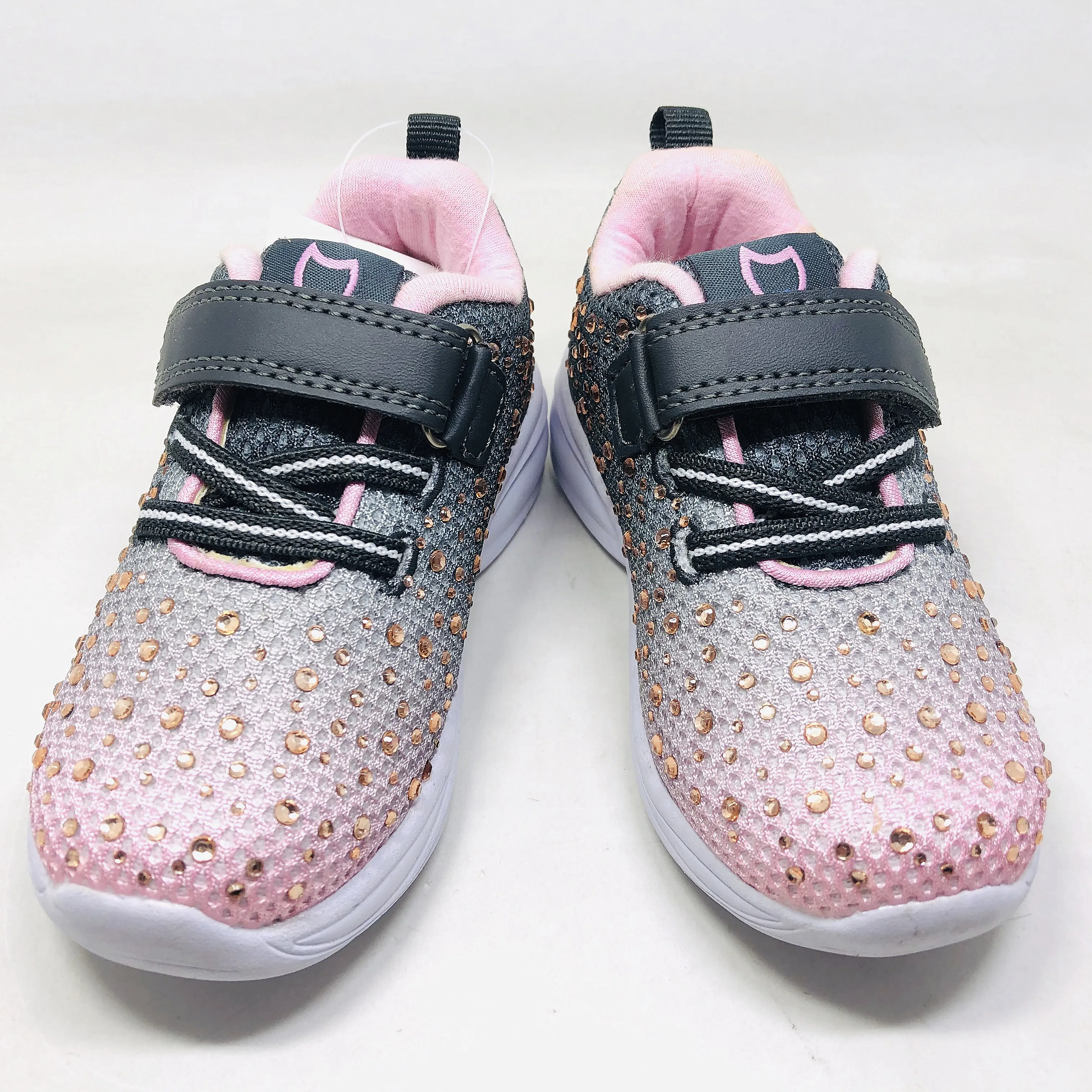 SUNTOP custom wholesale fashion girl shoes pink spot series