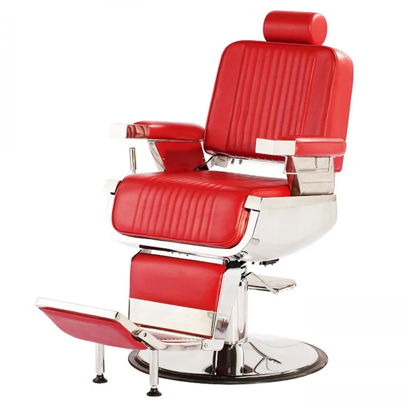 Heavy Duty Hydraulic Takara Barbershop Equipment Salon Furniture Vintage Antique Red Barber Shop Chairs Hairdressing Chairs