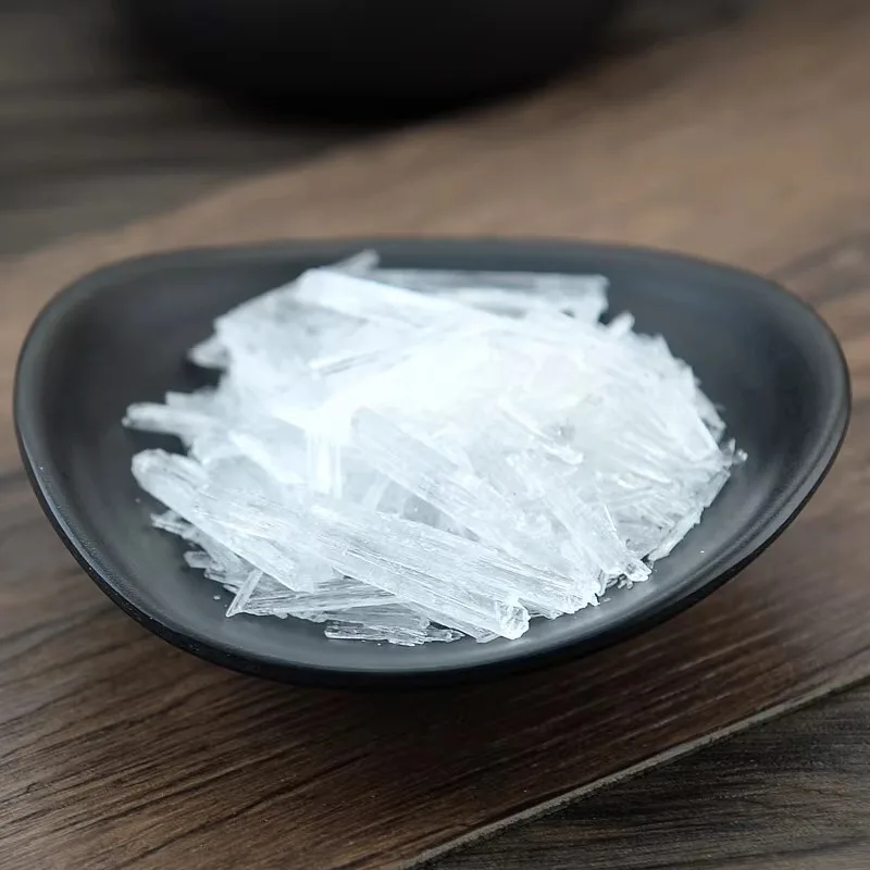 Free Sample High Quality Menthol Crystal Best Price Synthetic Material 89-78-1 Herbal Menthol Crystal Ice Food Additive