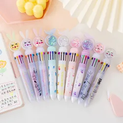 New Style Fancy Unicorn 10 Color Ball-point Pen For Kid Gift School &Office Supplies Kawaii Stationery Pen Ballpoint Supplier