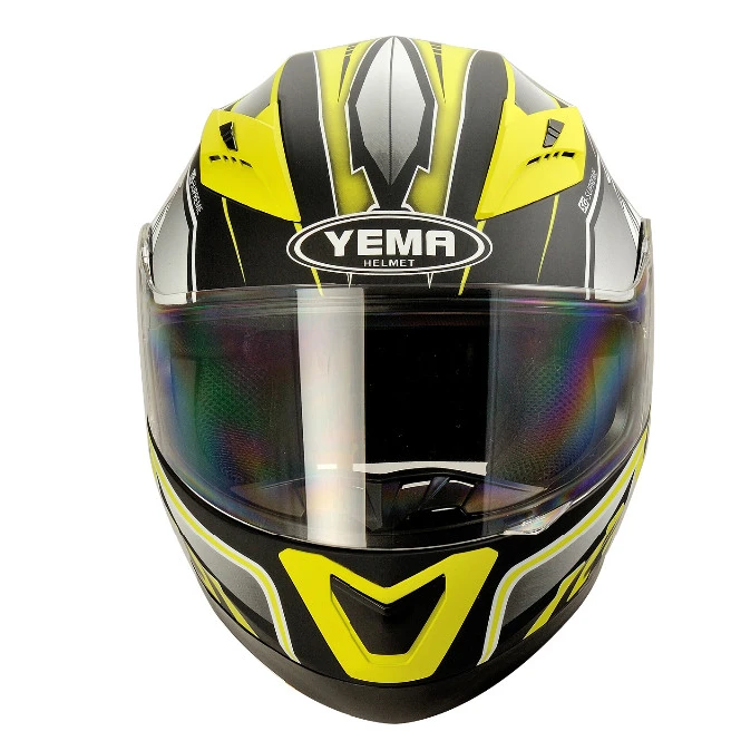 YM-829 Hot sale Dual visor helmet bulletproof motorcycle helmet infrared motorcycle helmet