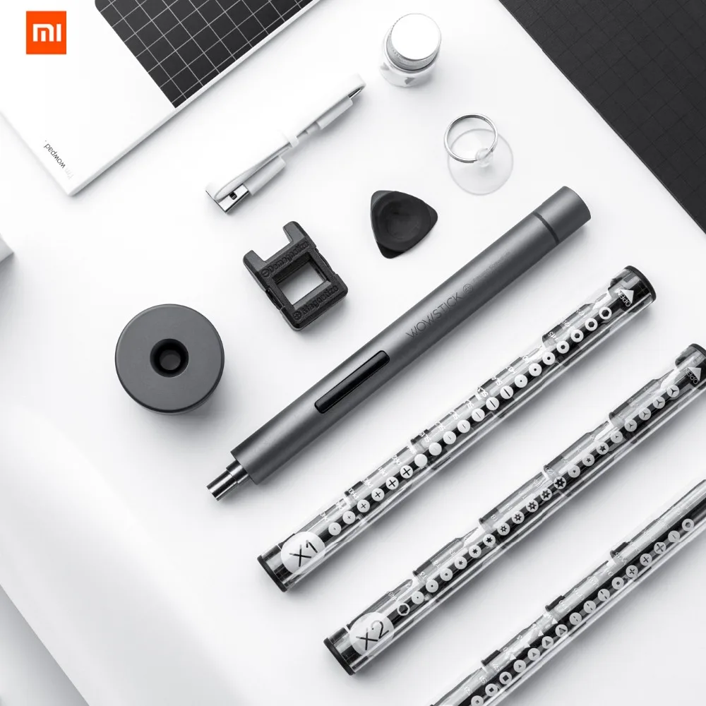 Набор Магнитных прецизионных электрических отверток Xiaomi wowstick 1F + Pro для ремонта телефона ПК со