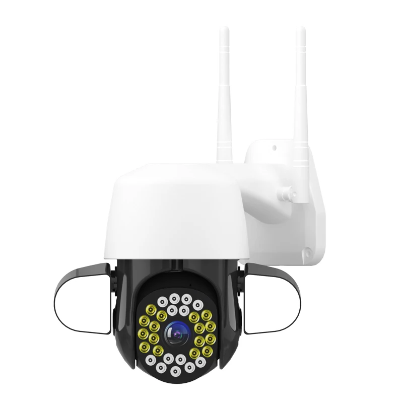 4X Zoom Outdoor Home Security Mini Speed Dome camera 1080P Waterproof Cloud PTZ Camera