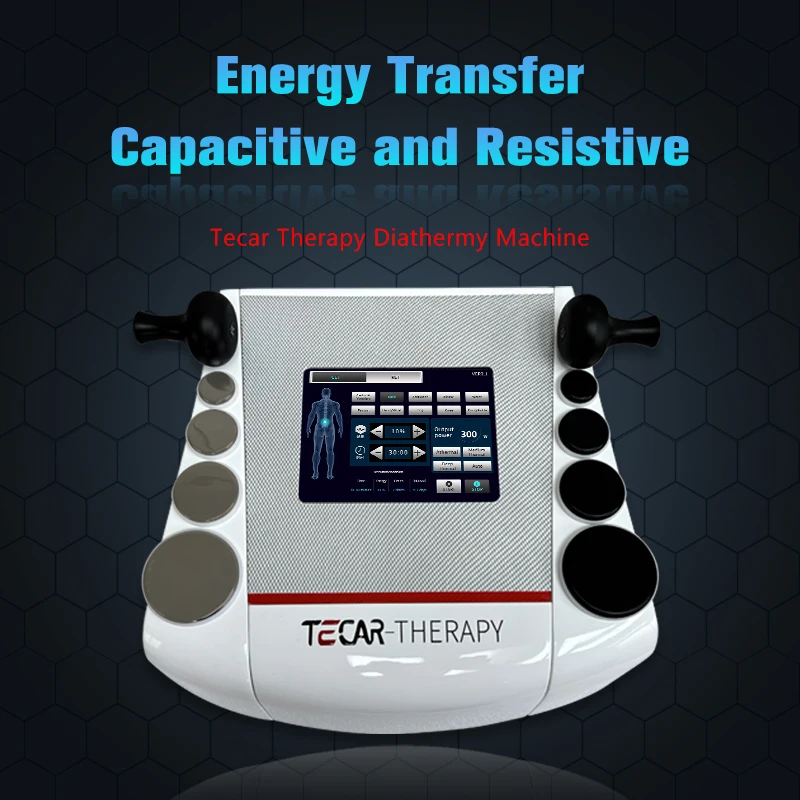 Indiba 448K Portable Smart Tecar Body Rehabilitation Diathermy Physical Therapy Capacitive and Resistive Energy Transfer Machine