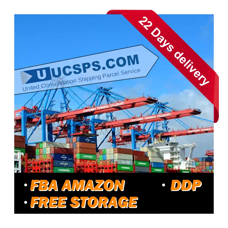 Поставка из Гуанчжоу, агент по сбору, экспедитор, доставка от двери до двери, США, FBA, морские перевозки