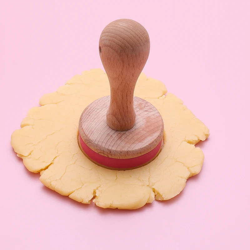 Christmas 3D custom silicone cookie stamp cookie press