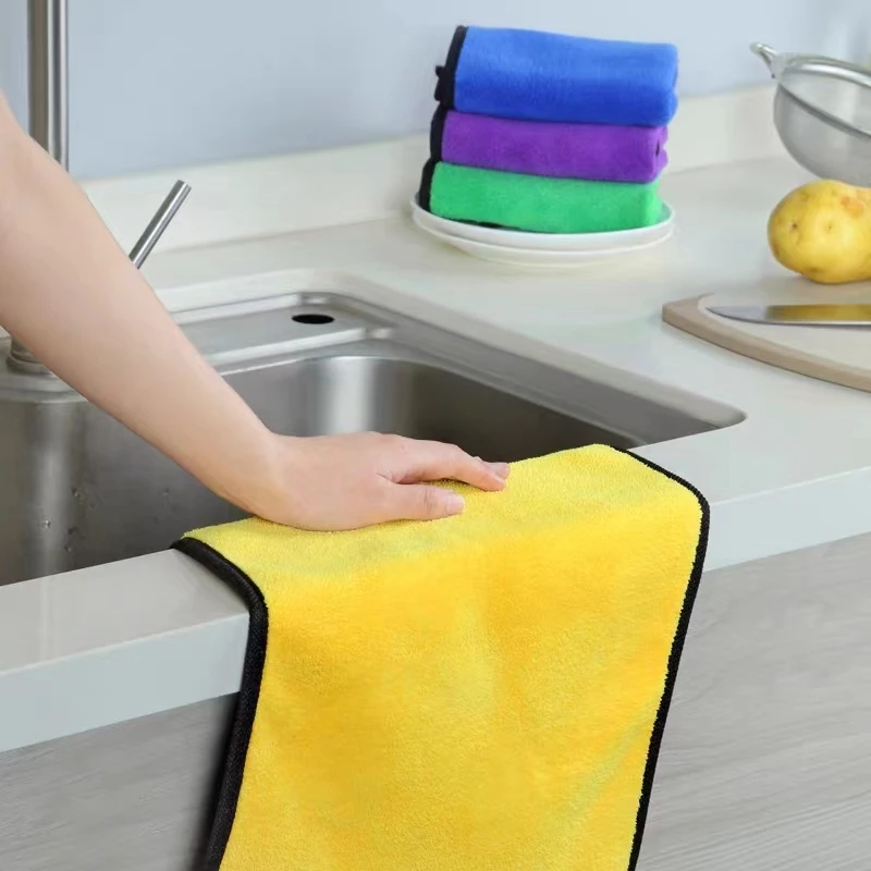 wholesale towel microfiber clean washing Cloths kitchen  car all working clean towel