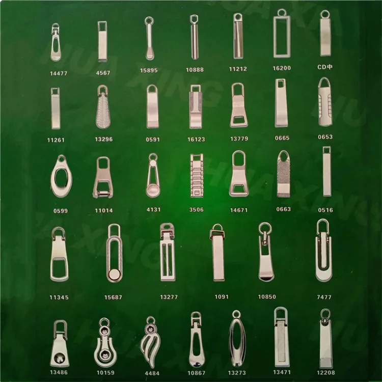 circular smiley face flower Leaf guns pentagram peach heart letter metal zipper slider puller pendant pull parts