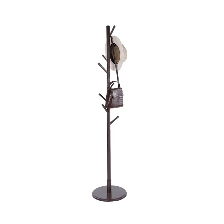 
Natural Material Coat Rack Stand Jacket And Bag Hanging Rack 