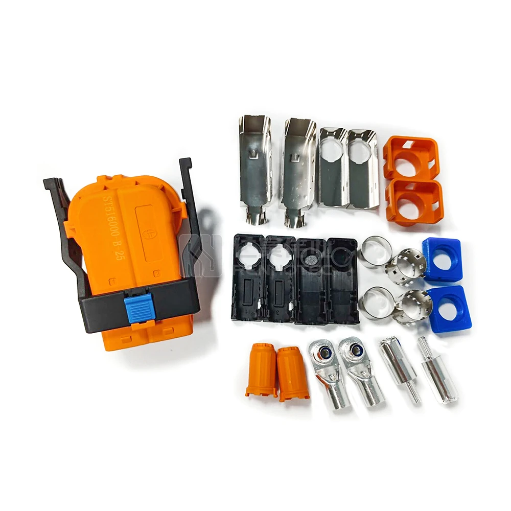 HVIL Connector 3 Pin 250A New Energy Vehicle Connector Power IP67 with High Voltage Interlock