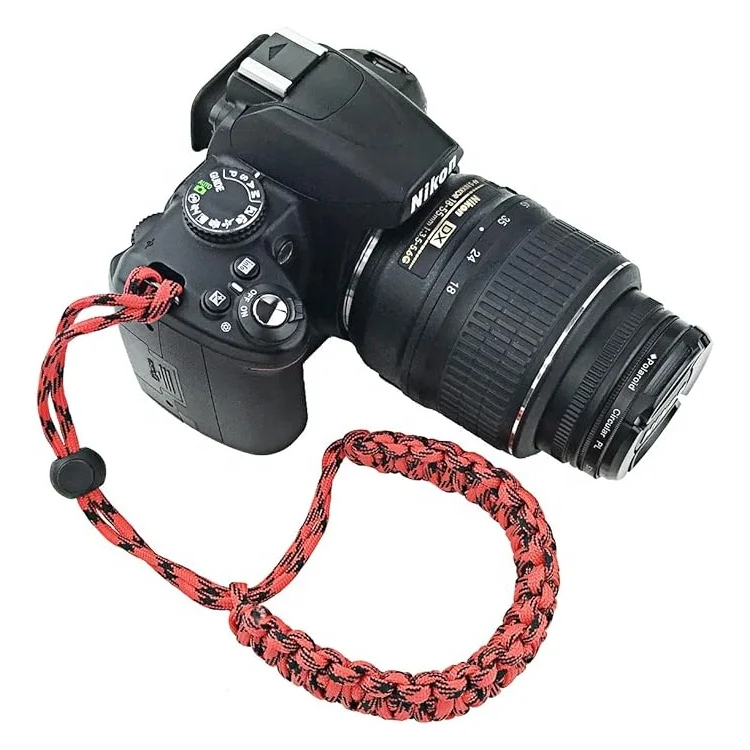 Universal Adjustable Quick Release Braided Paracord Wrist Strap Lanyard for DSLR Compact Cameras
