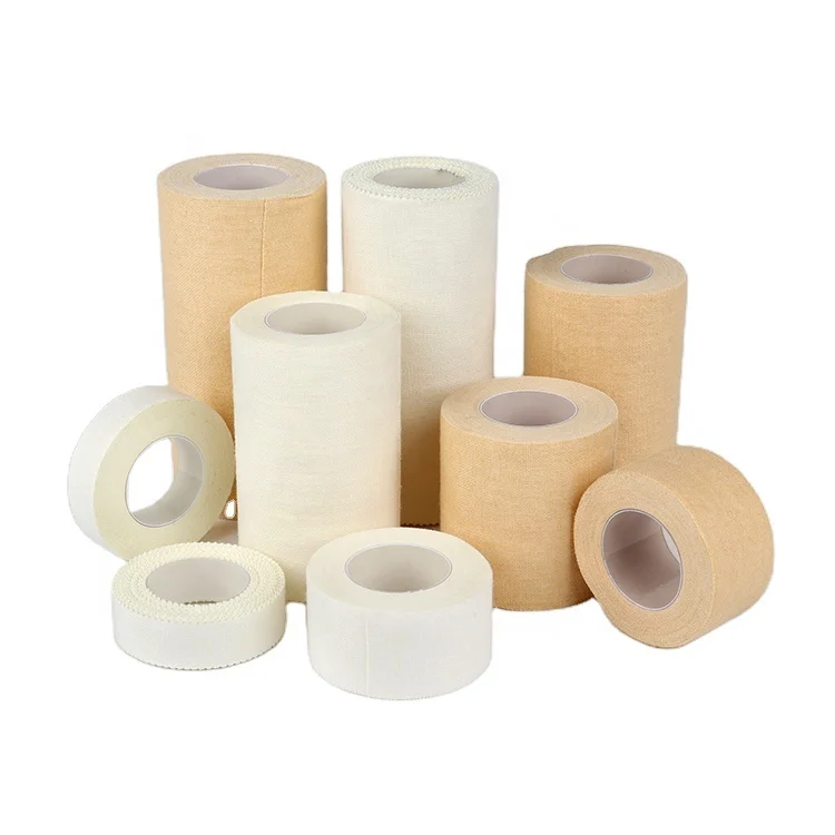 Waterproof  Surgical zinc oxide adhesive tape Supplies Zinc Oxide Adhesive Plaster With Steel Cover
