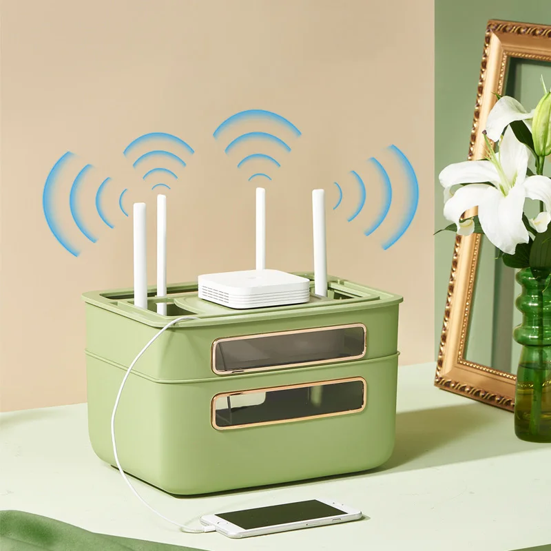 Настенный трехслойный беспроводной Wi-Fi-роутер