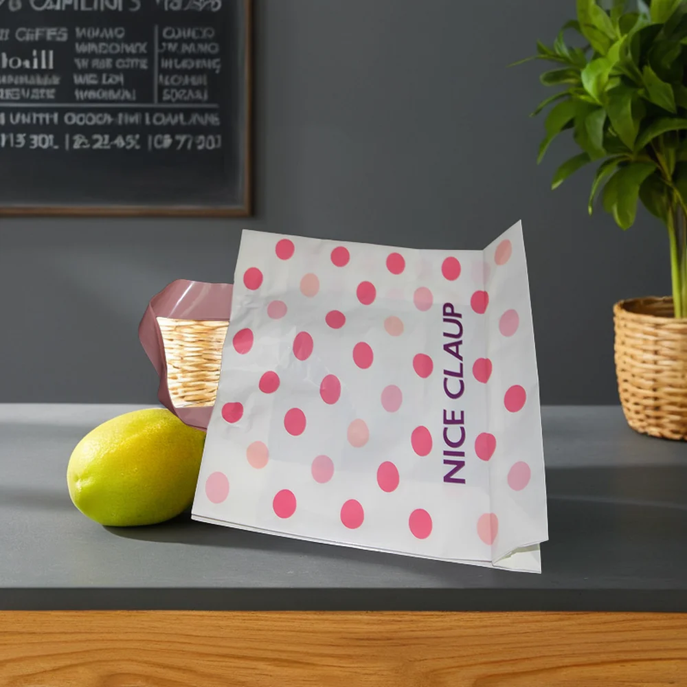Custom Printed T-Shirt Bags Recycled Materials for Industrial Exhibition Promotion Gift Packaging Gravure Printing Style