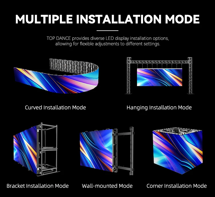 Pantallas led para publicidad внутренний экран уличный p3.91 аренда магазина передний светодиодный