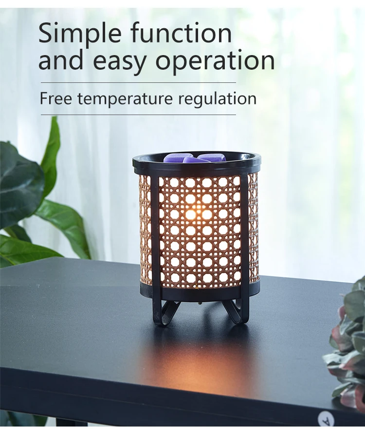 Incense Oil Burner Making Holder Metal Electric Wax Melt Heater Fragrance Essential Oil Burner Candle Soy Wax Aroma Burner