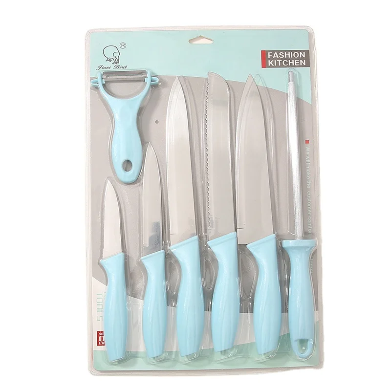 Основной заводской продукт, многофункциональный набор ножей для резки мяса, фруктов и хлеба на кухне