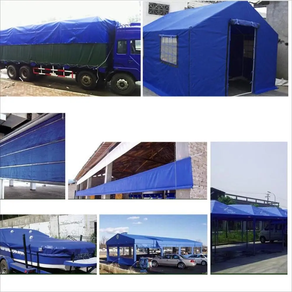 custom printed waterproof camping awning tarp 3 x 3 meter