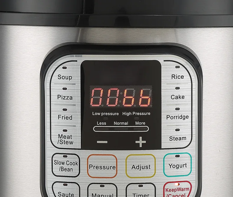Chinese supplier high quality 5l/6l computer non-stick coating oven timer fast electric Pressure cooker