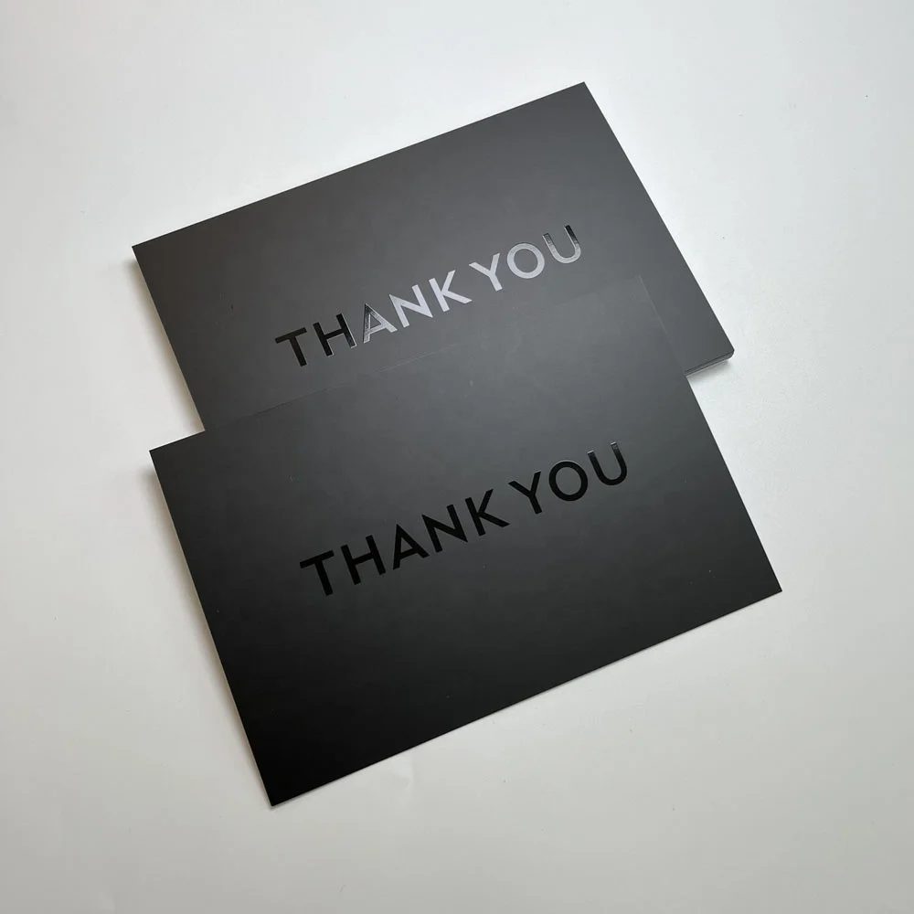 Wholesale Thank You Greeting Visiting Post Card Thank You Business Card Printing For Business