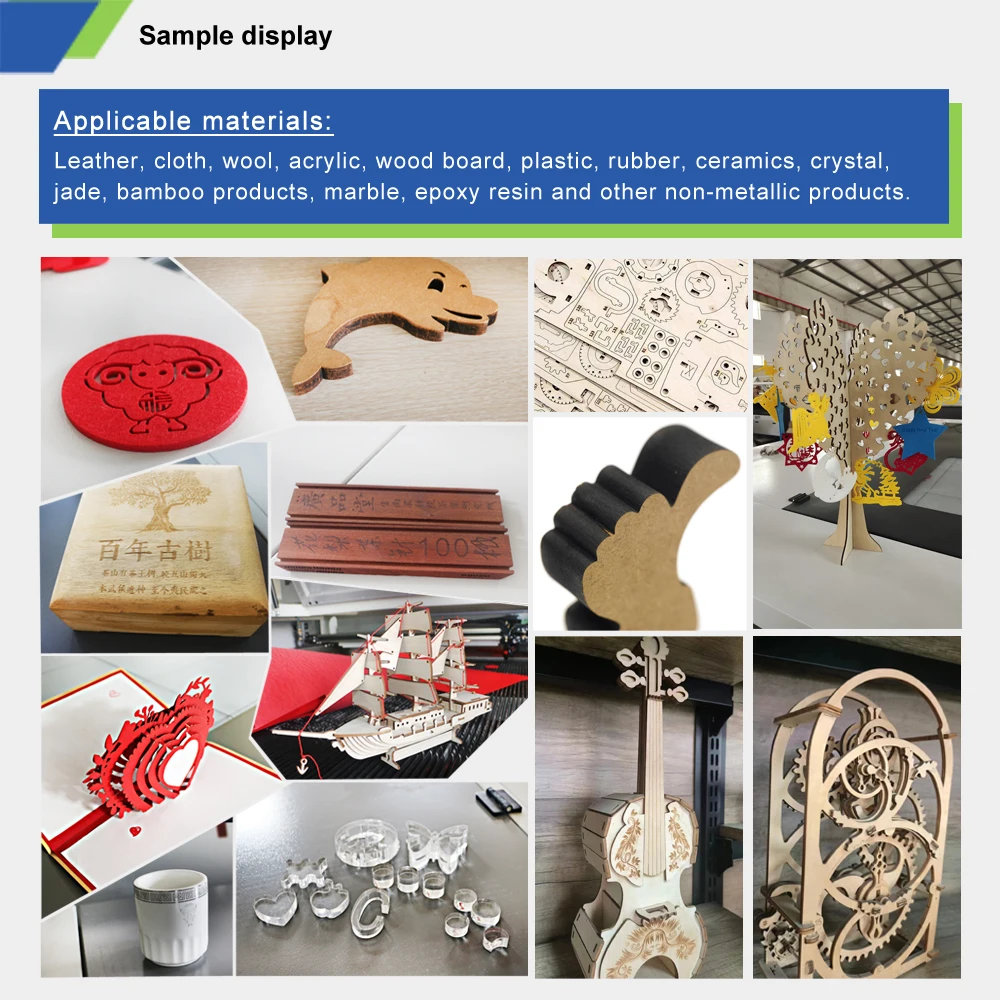 High Speed Double Heads 100W 130W Guangdong Laser Cutting Machine 1300 X 900 with CCD Camera