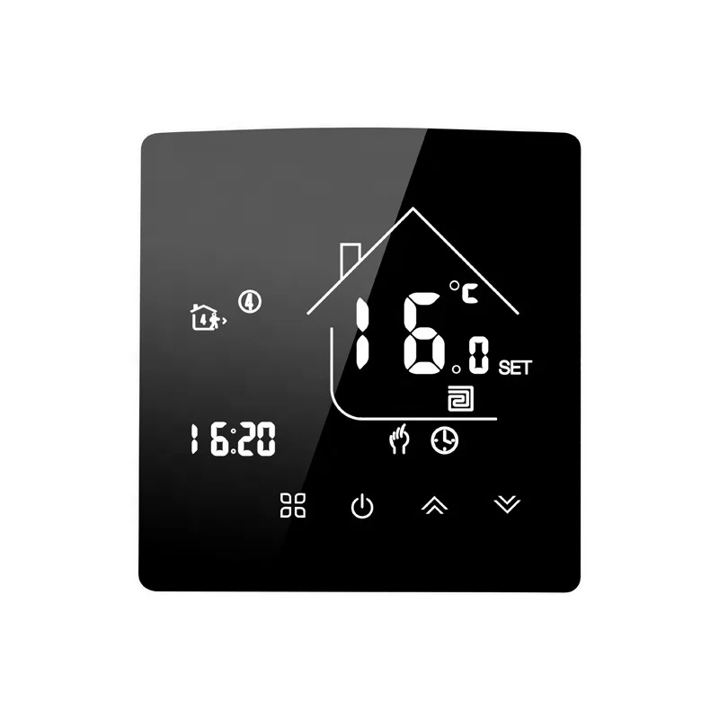 Manufacturer wholesale X5 touch temperature controllers, LCD screens, electric floor heating temperature