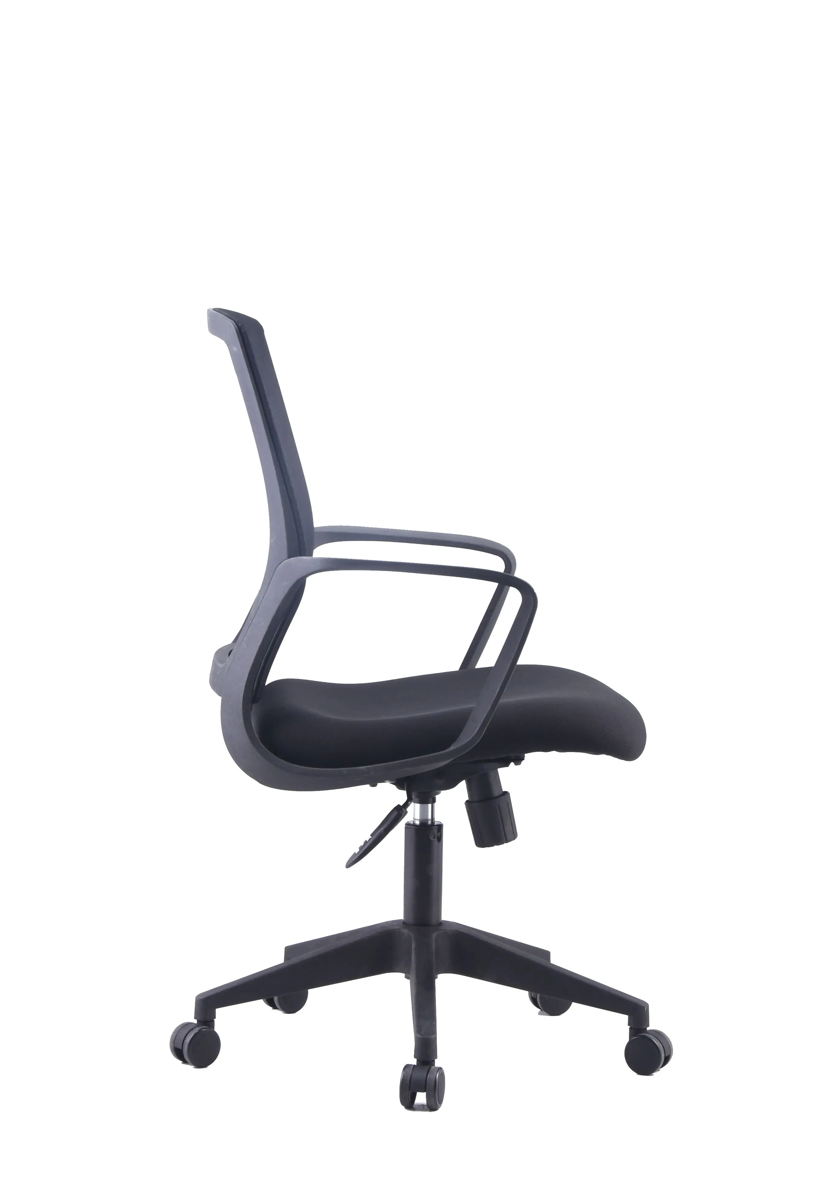 Современный эргономичный офисный сетчатый стул со средней спинкой