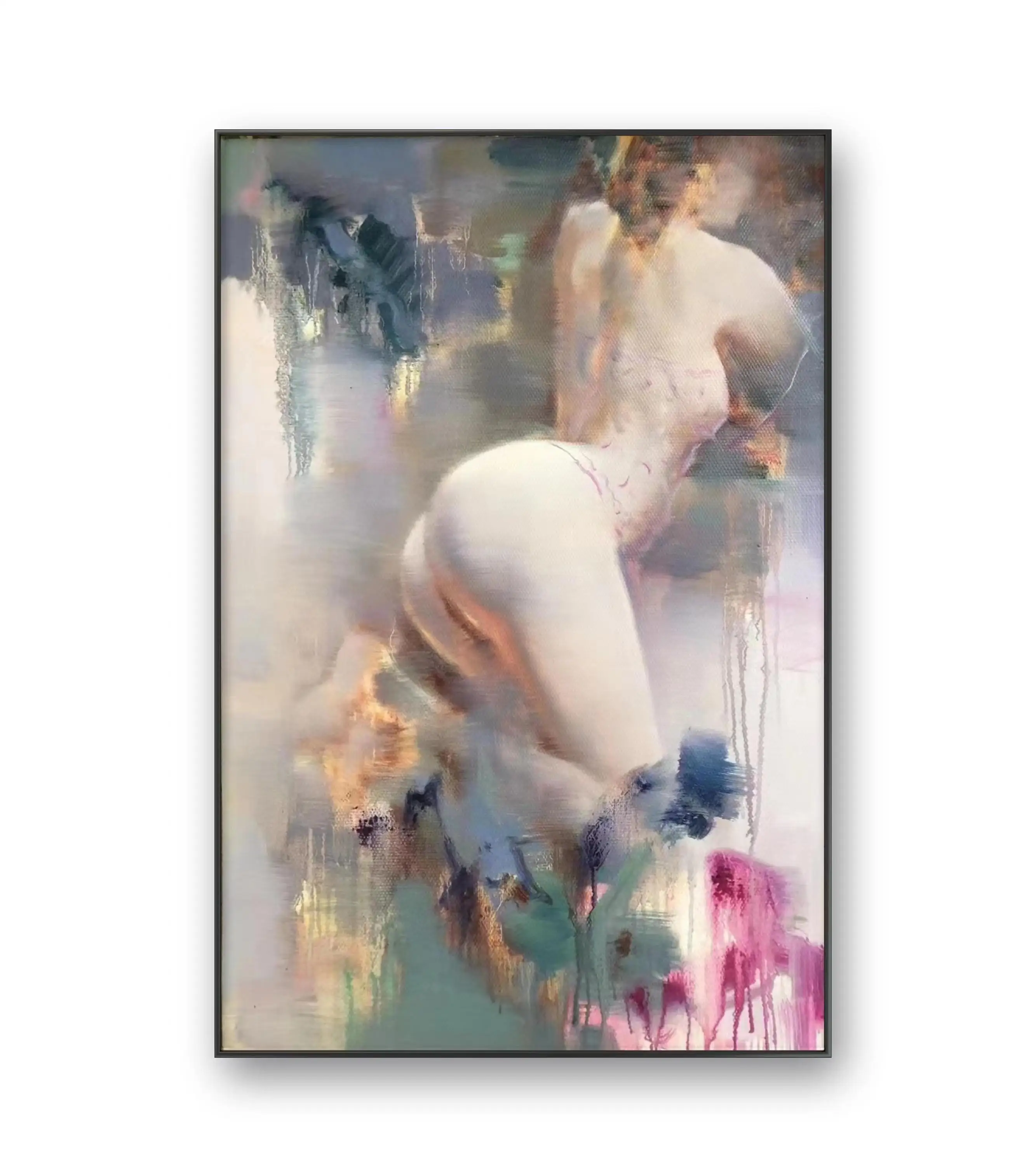 Pure handmade painting fashionable picture quality popular style  produced by famous painters nude woman painting