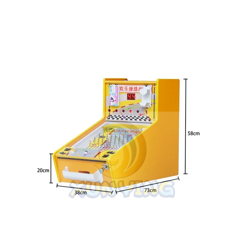 Coin Operated Five Balls flipper Pinball Machine Amusement Arcade Game 5 balls Pinball Machines