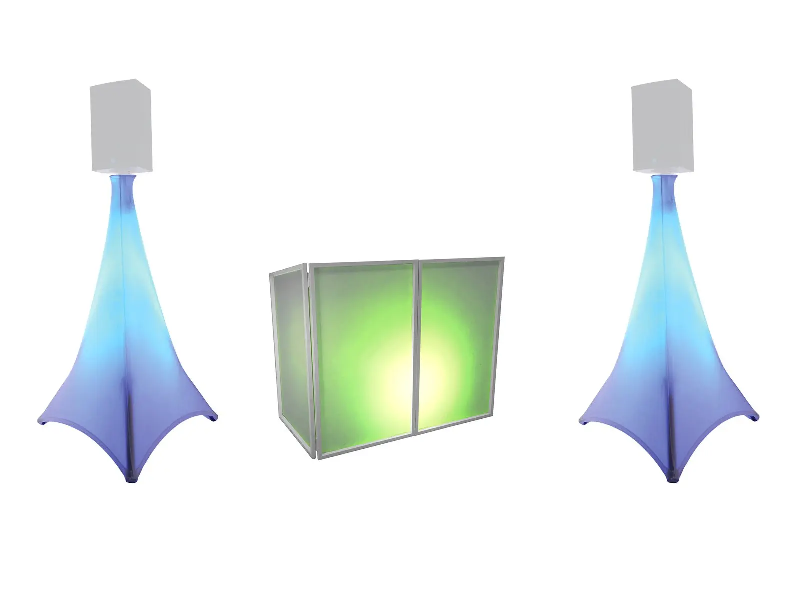 Tripod Truss Cover 100cm black Stretch Spandex Lighting Stand Scrim cloth Tripod Speaker truss Cover