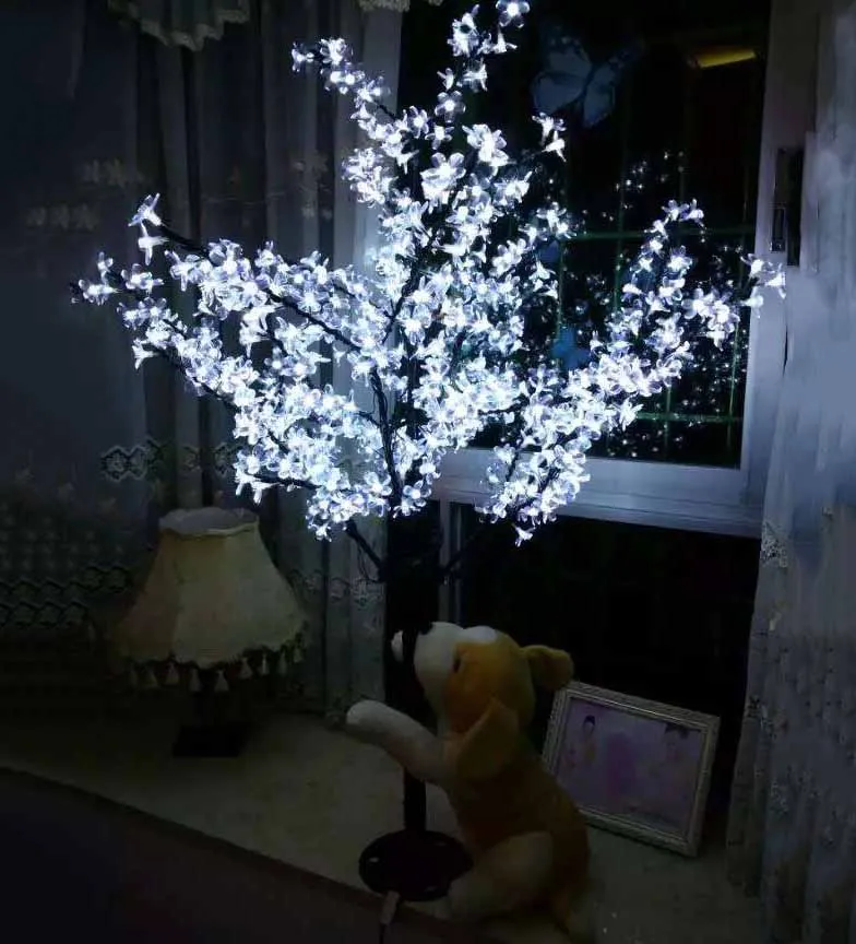 Luxury Handmade Artificial LED Cherry Blossom Tree night Light Christmas new year wedding Decoration Lights 1.8m tree light