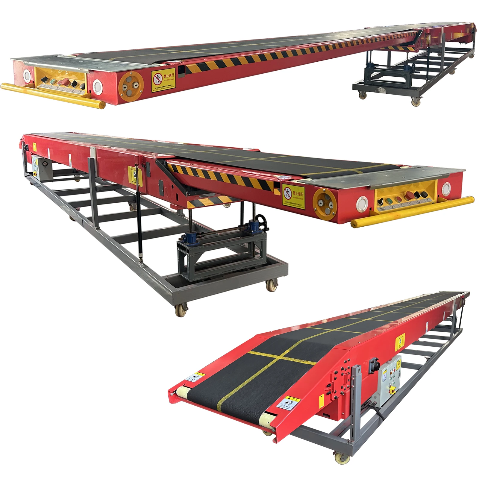 Price best telescopic belt conveyor machine 4 section with express snoot Competitive