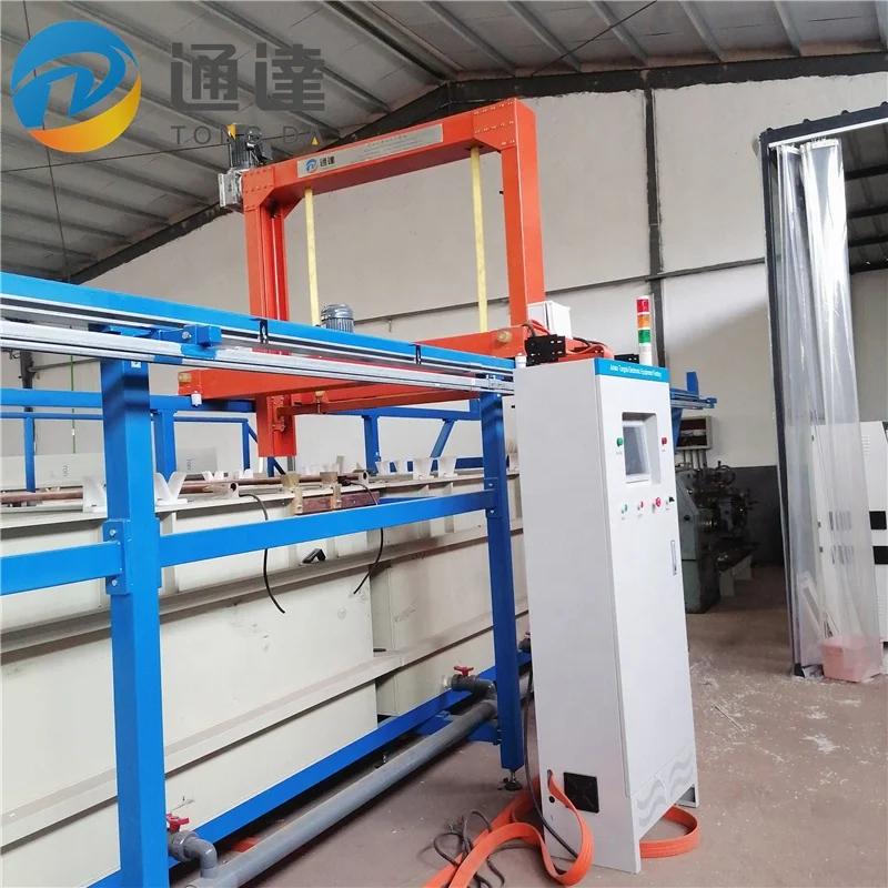 Автоматическое оборудование для гальванизации медной линии машина цинкового покрытия