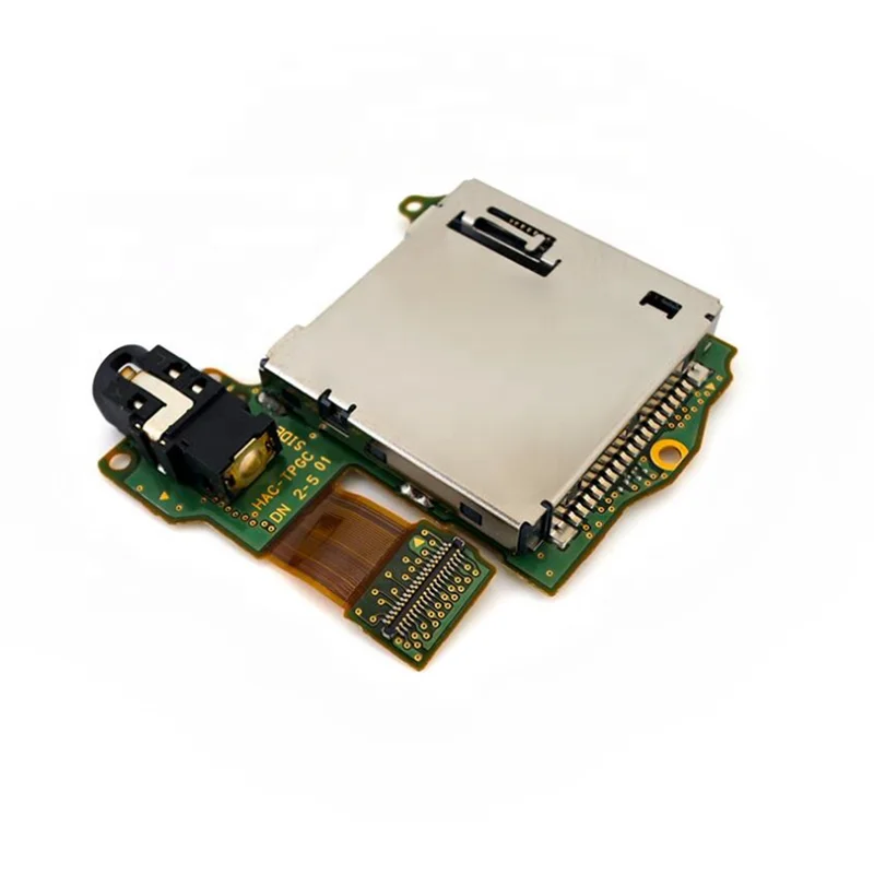 
 Бесплатная доставка Совершенно новый аппарат не Привязанный к оператору сотовой связи игра кард-ридер слот для картриджа для Nintendo Switch разъем для наушников игры кард-ридер для переключатель  