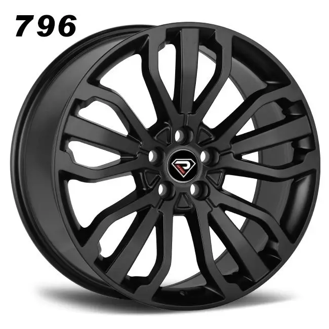 WHEELSHOME 796 SVR Velar 5 Sport Spokes Gunmetal Machined Face alloy wheel