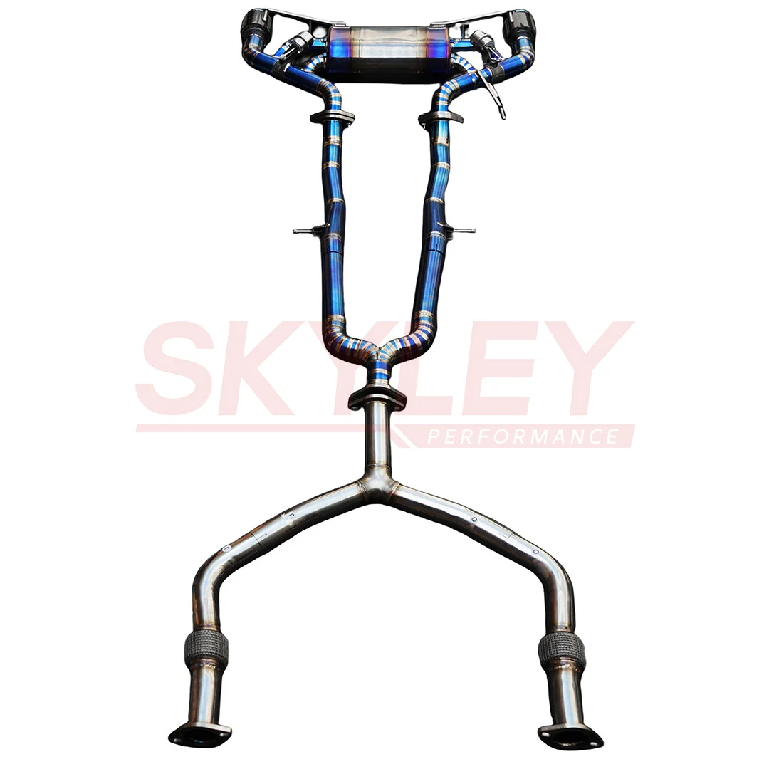 Skyley Valvetronic выхлопная система Catback комплект из титанового сплава 3 года 7-15 дней для Nissan 370Z коробка выхлопных газов