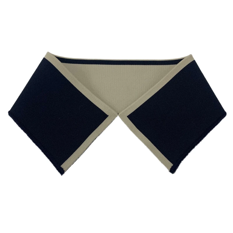 
Custom high quality polyester horizontal collar T-shirt ribbed cuffs and polo knit ribbed collar 