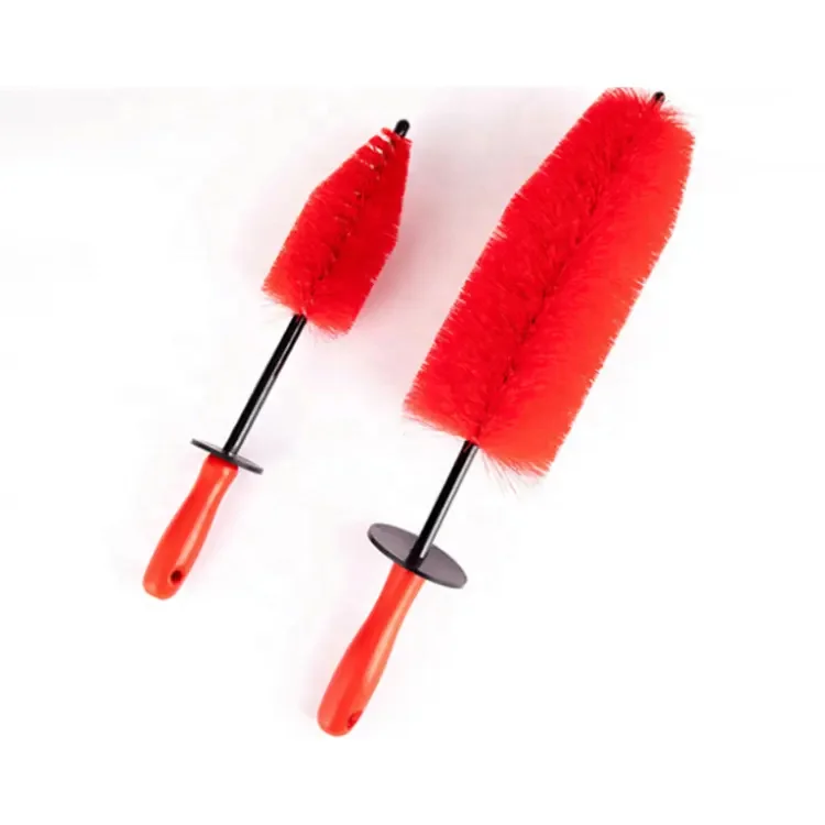 motorcycle Long handle automatic brush car wash Flexible Car Wheel Rim cleaning Brush