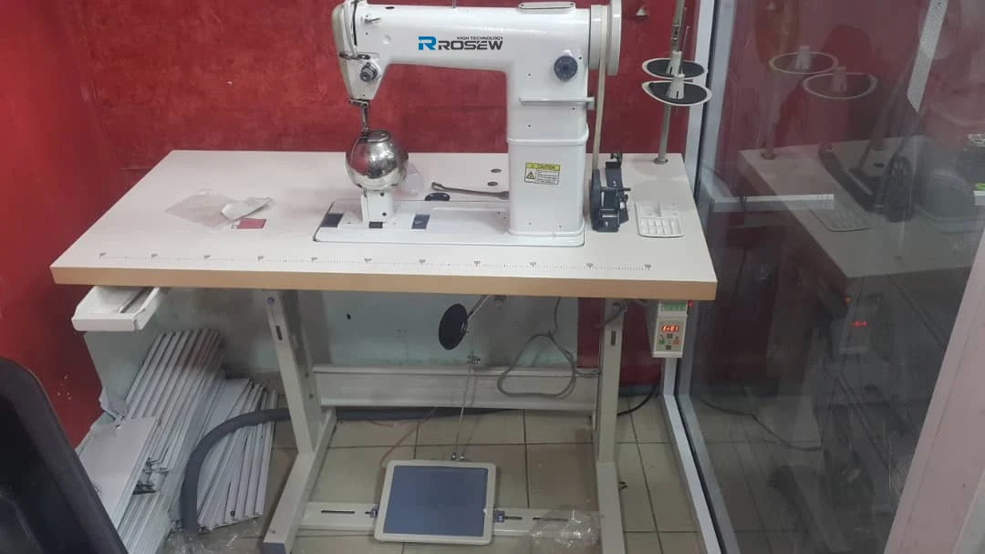  ROSEW GC810W Одиночная игла poat кровать heavy duty специальная швейная машина для парика