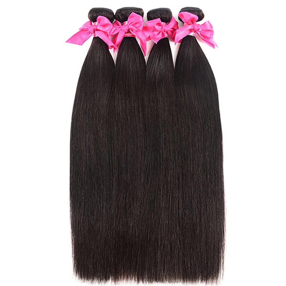 High quality Brazilian human hair extension bone straight wholesale bundle virgin hair