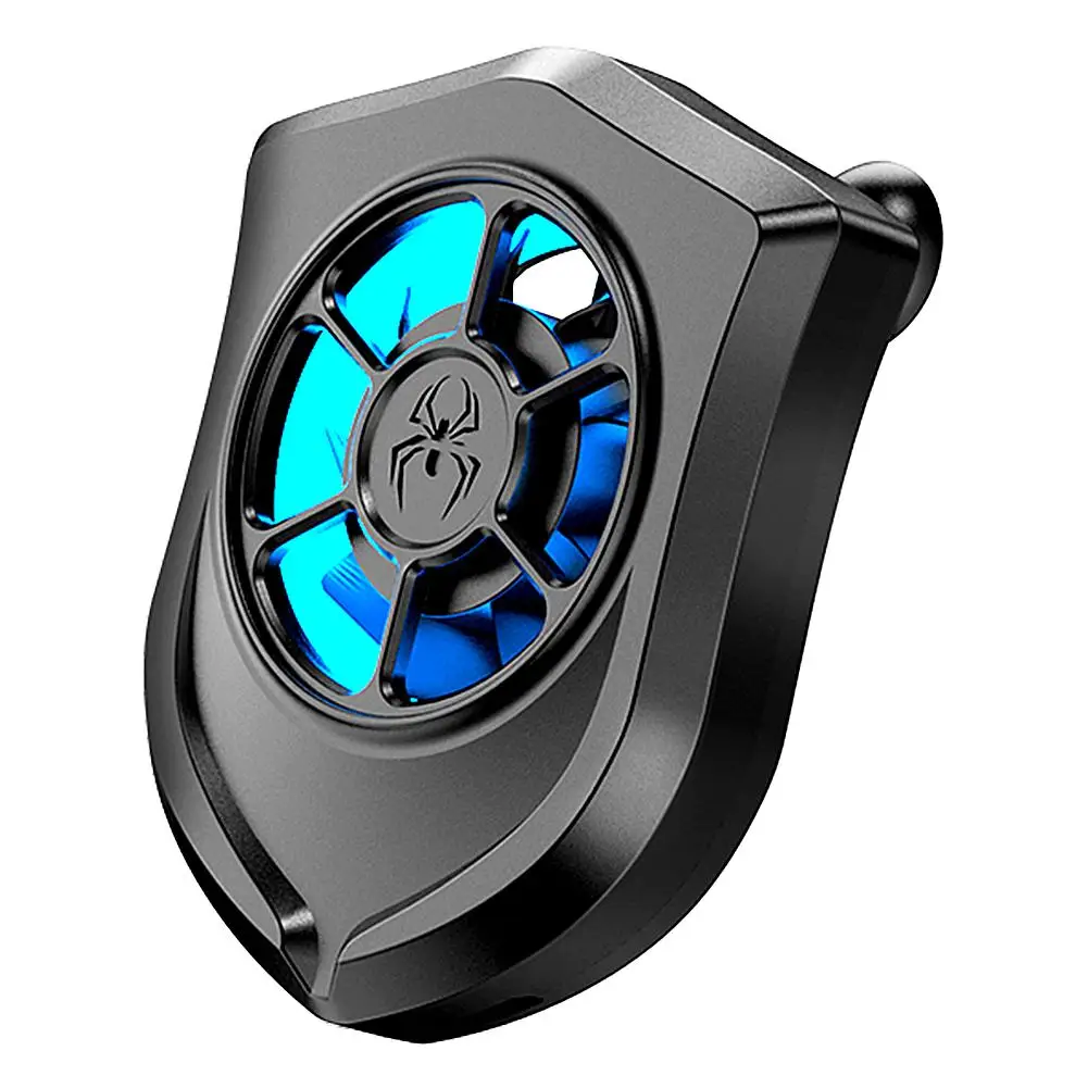 Universal Mobile Phone Radiator USB Powered Phone Cooling Fan Mute Radiator Rechargeable Smartphone Tablets Cooler Controller